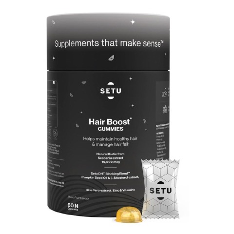 1 - Setu Hair Boost, 60 gummies Mixed Fruit