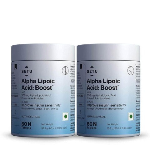 1 - Setu Alpha Lipoic Acid (Pack of 2),  60 tablet(s) 