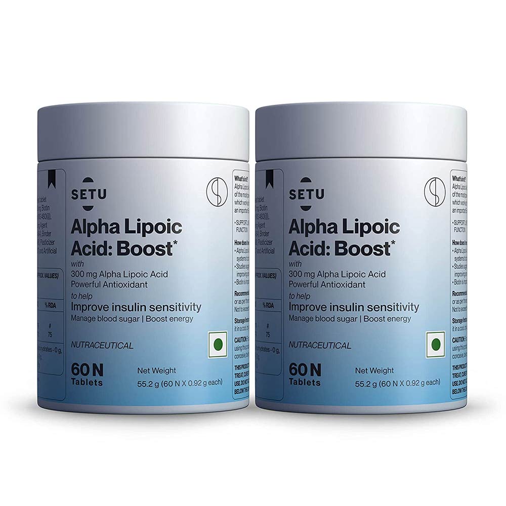 1 - Setu Alpha Lipoic Acid (Pack of 2),  60 tablet(s) 