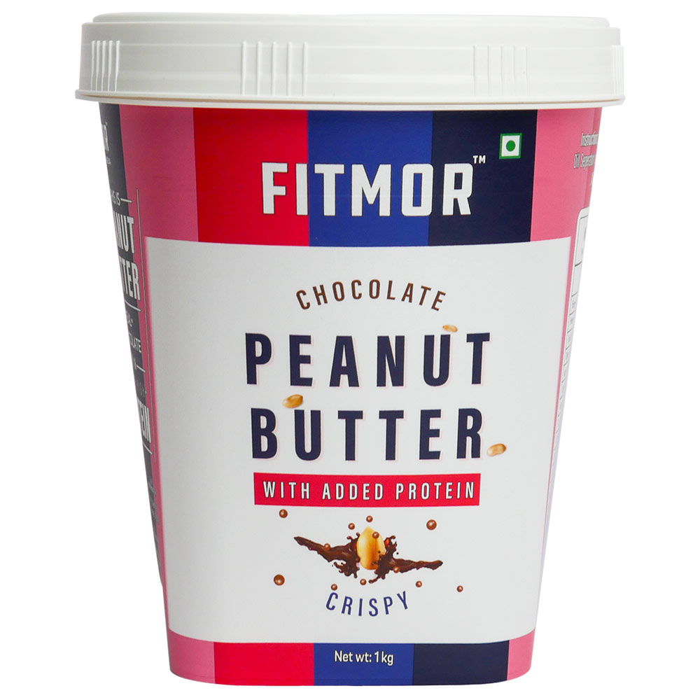 1 - Fitmor Chocolate Peanut Butter,  1 kg  Crispy 