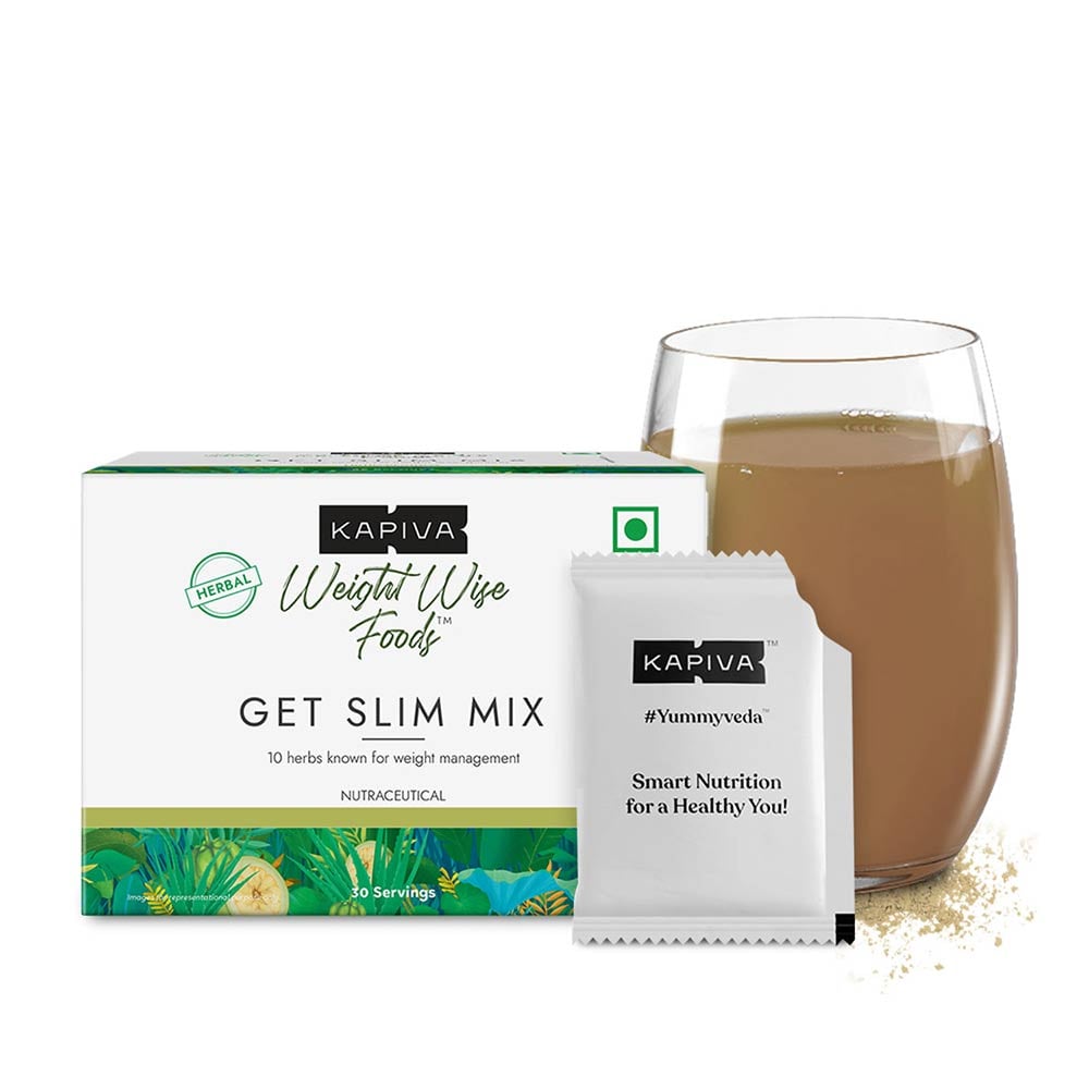 1 - Kapiva Weight Wise Foods Get Slim Mix,  30 sachets/pack 
