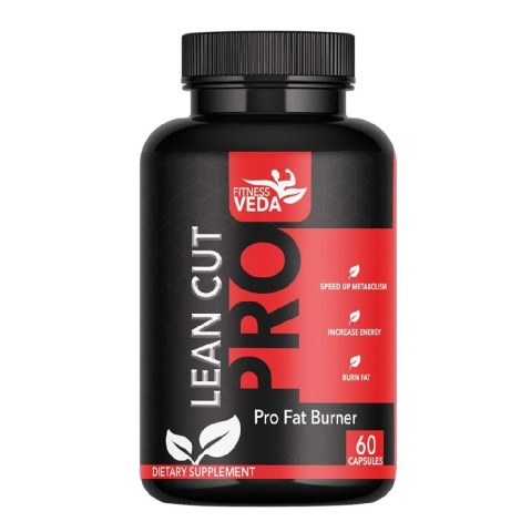 1 - FITNESSVEDA Lean Cut Pro Fat Burner,  60 capsules  Unflavoured 