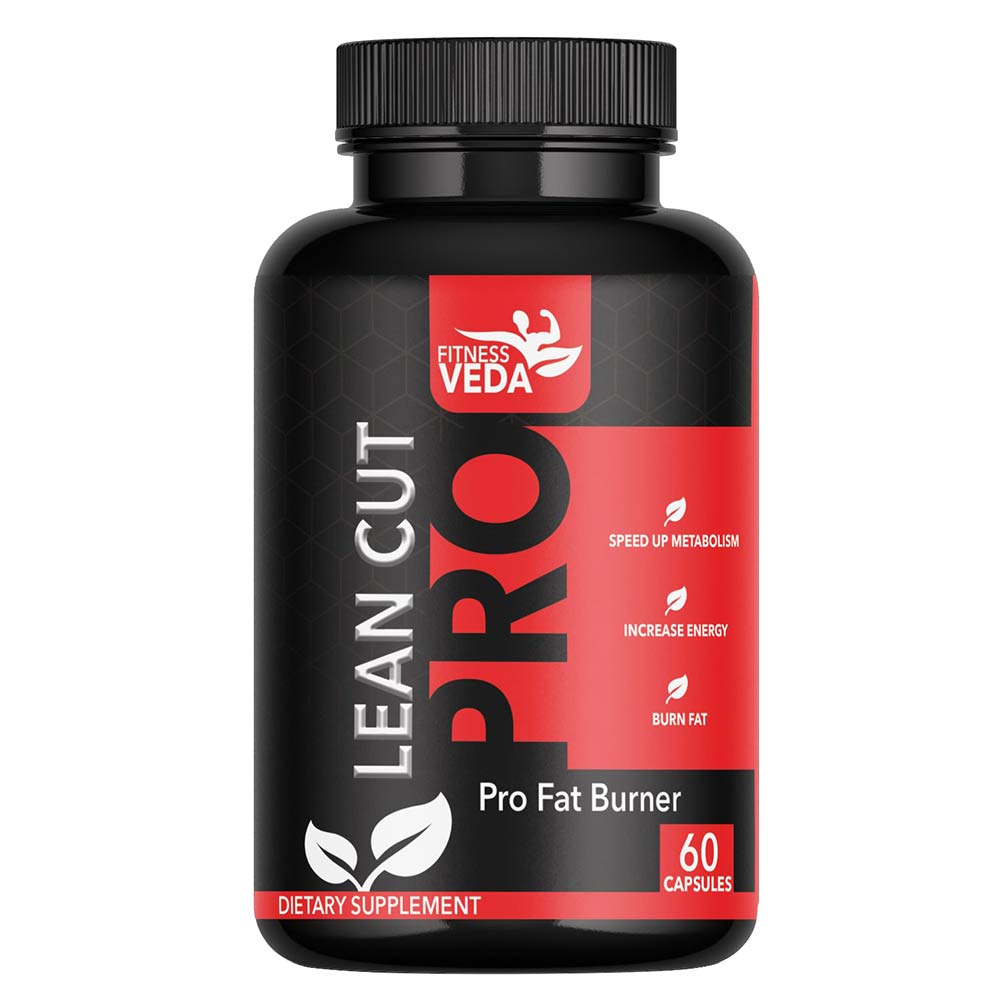 1 - FITNESSVEDA Lean Cut Pro Fat Burner,  60 capsules  Unflavoured 