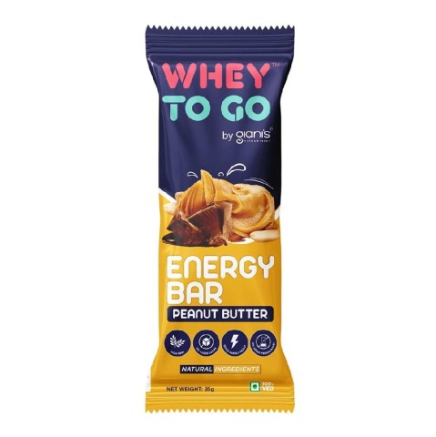 3 - Whey To Go Energy Bar,  6 bar(s)  Peanut Butter 