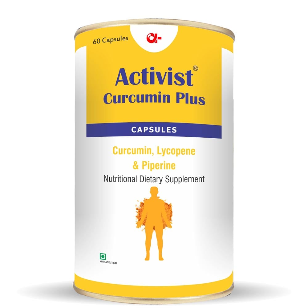 1 - Activist Curcumin Plus,  60 capsules 