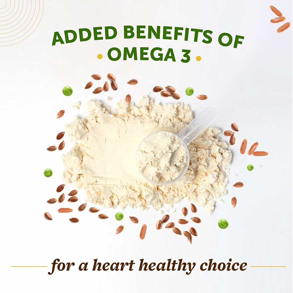 4 - Neuherbs True Plant Protein with Omega-3,  1.1 lb  Mango 