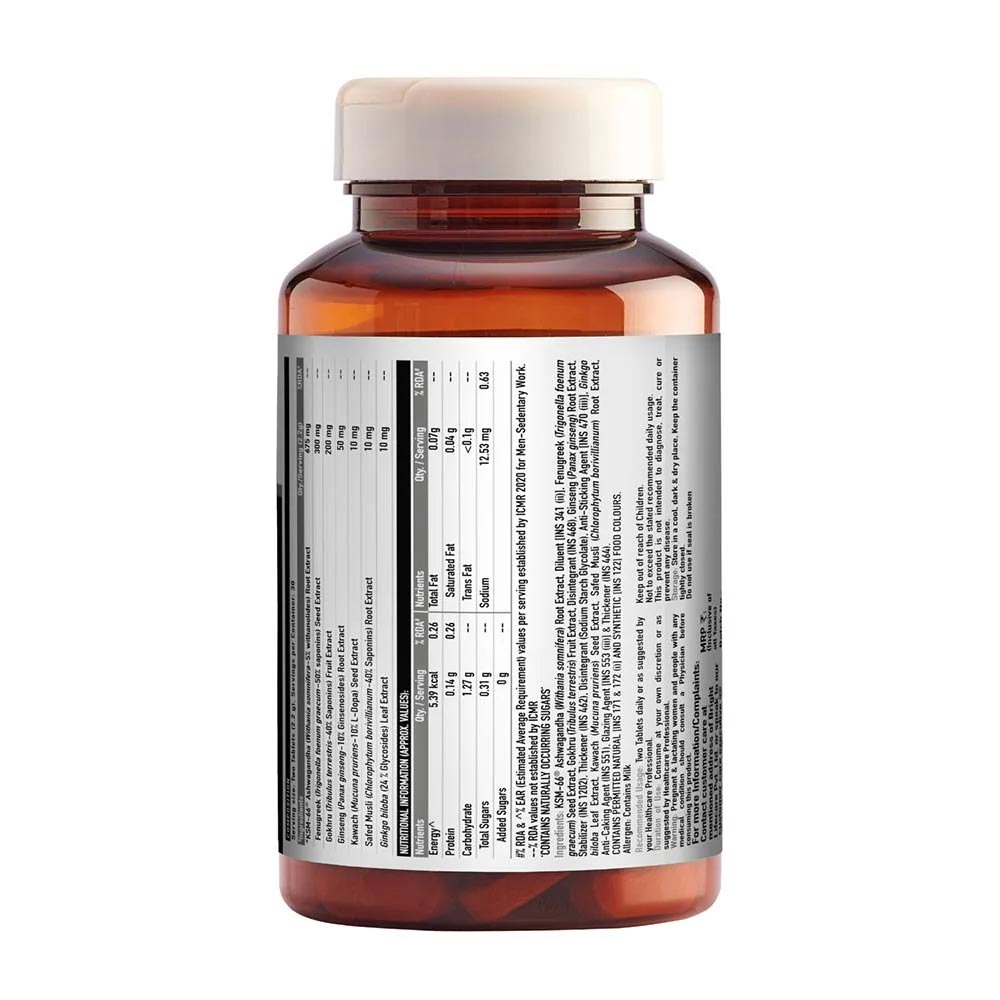 MuscleBlaze MB-VITE Daily Multivitamin 30 Tabs & TrueBasics T Boost 60 tabs Combo