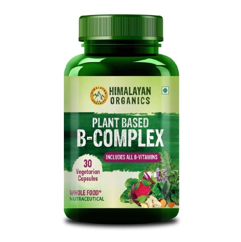 1 - Himalayan Organics Plant Based B Complex,  Unflavoured  30 veggie capsule(s) 