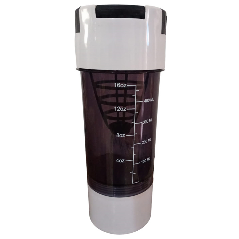 Smart Shake Slim Shaker,  Brown/White  400 ml 