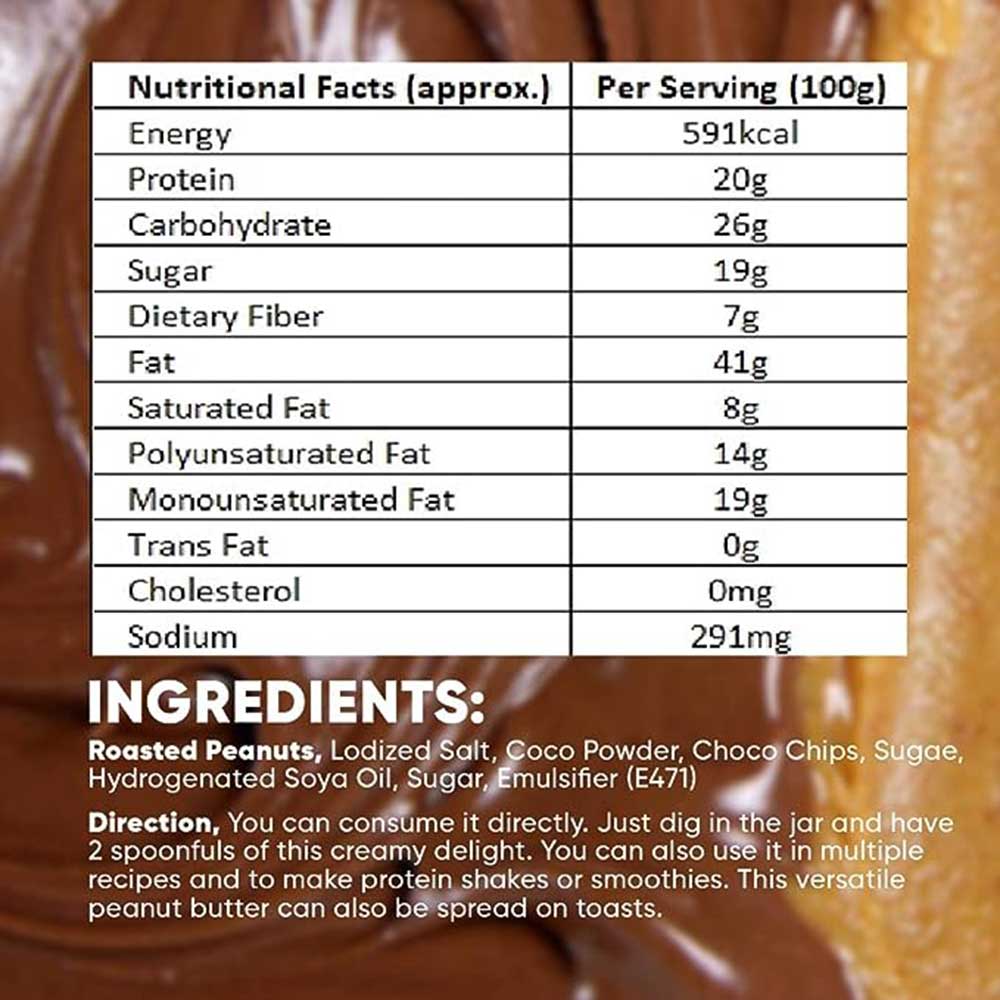 3 - Fitspire Peanut Butter,  0.340 kg  Crunchy Chocolate 
