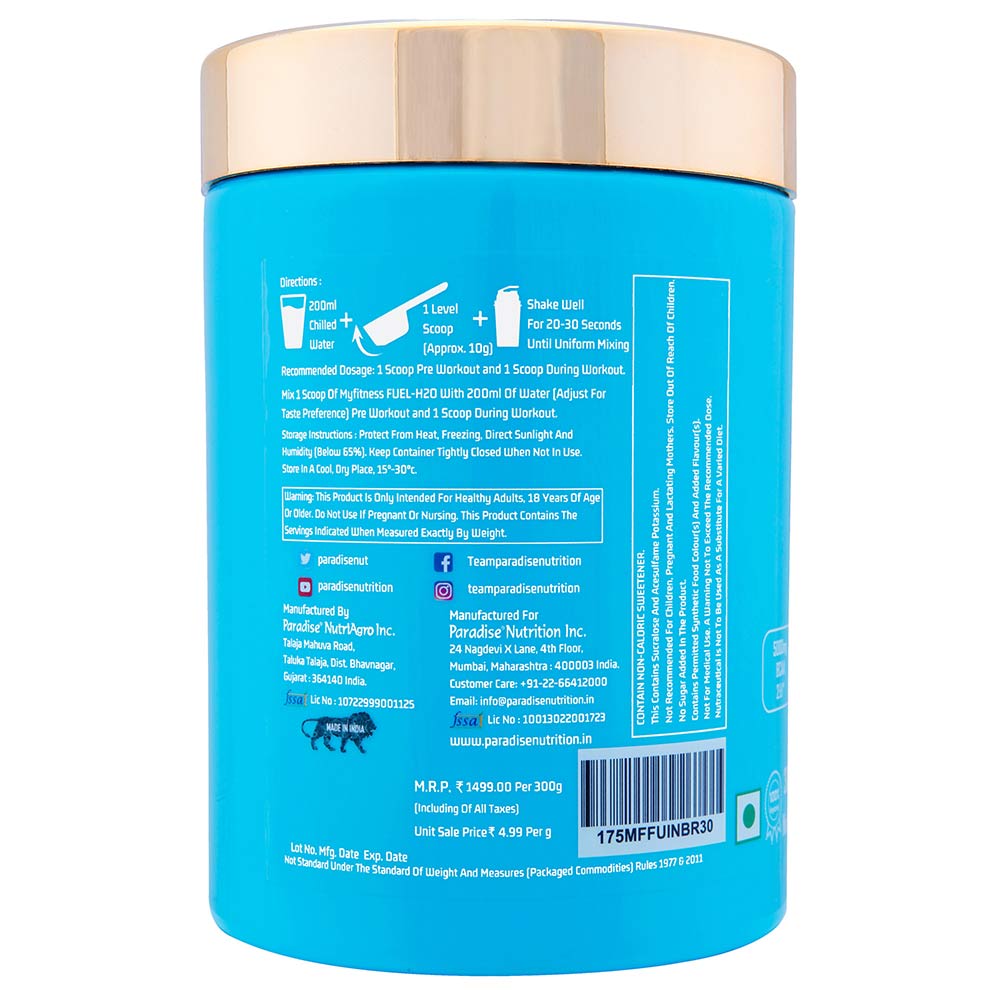 3 - MYFITNESS By Paradise FUEL-H2O,  0.66 lb  Grapefruit 