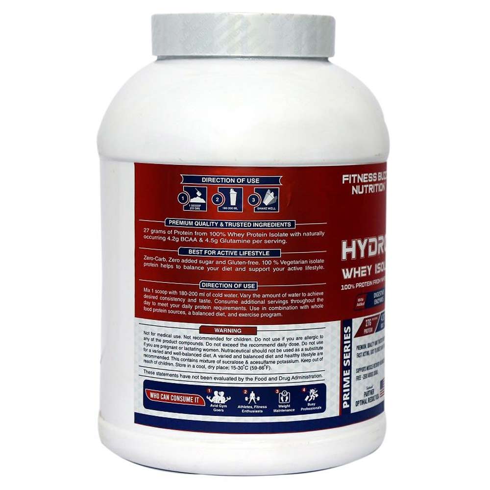 3 - FB Nutrition Prime Series Hydro 1 Whey Isolate,  4.4 lb  Iced Cappucinno 