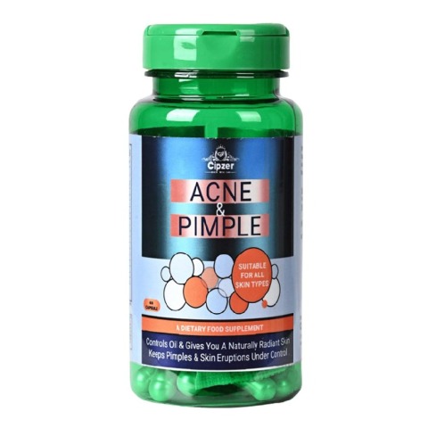 1 - Cipzer Acne & Pimples, 60 capsules
