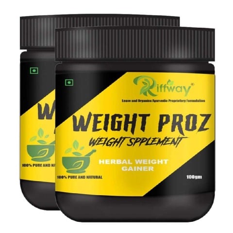 1 - Riffway Weight Proz,  0.22 lb  Unflavoured (Pack of 2) 