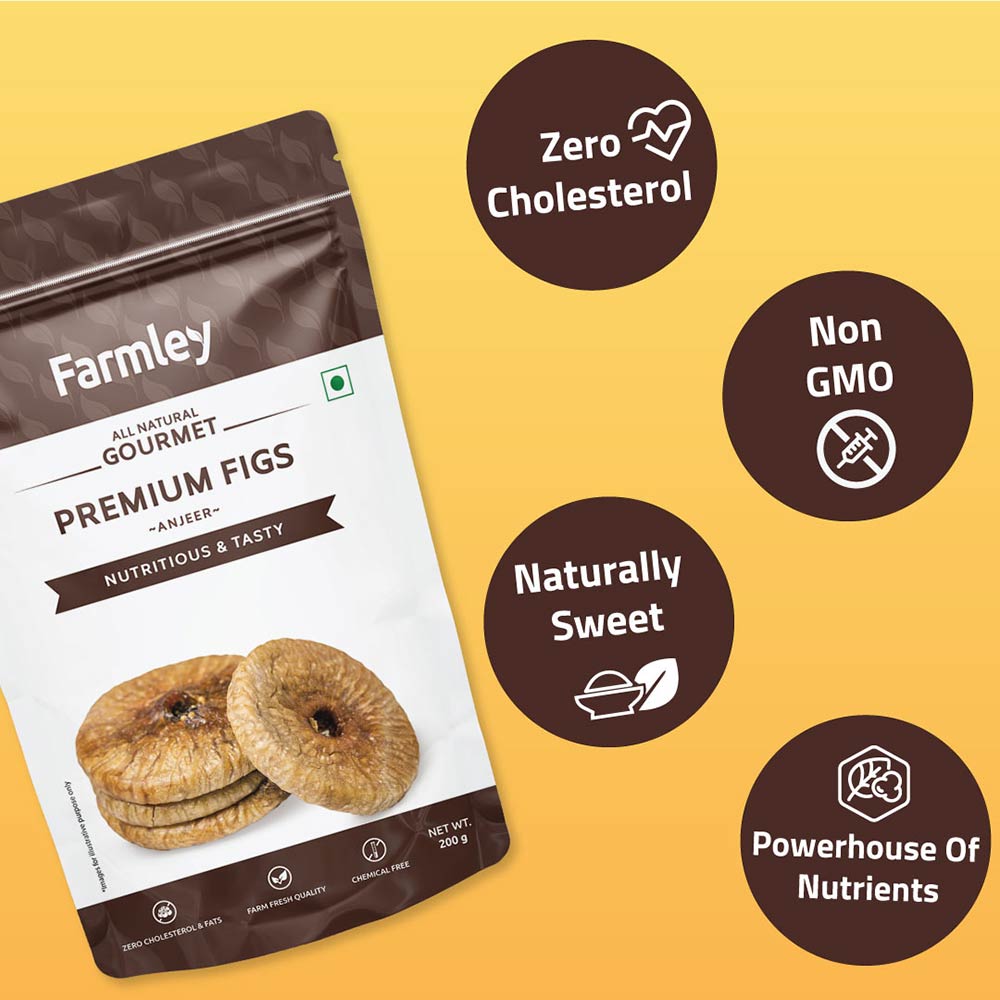 3 - Farmley Premium Figs (Anjeer),  200 g  Natural 