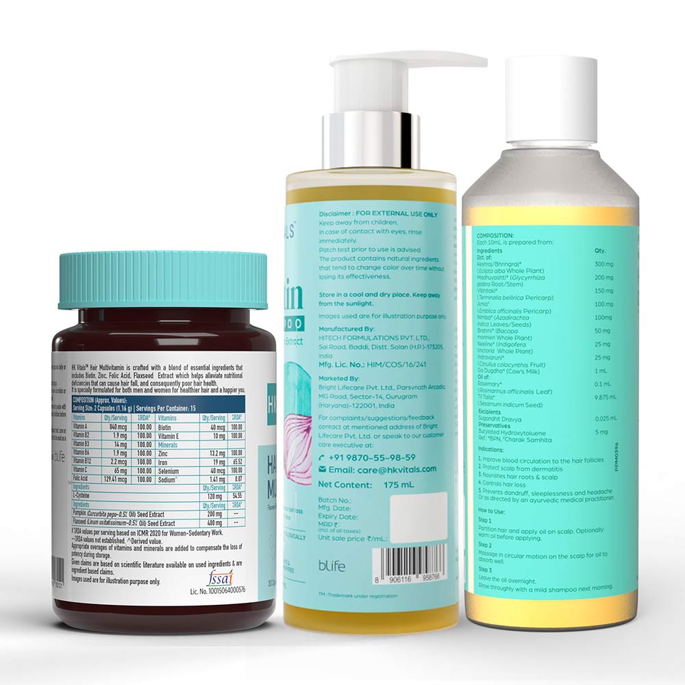 HK Vitals Female Hairfall Solution,  Mild