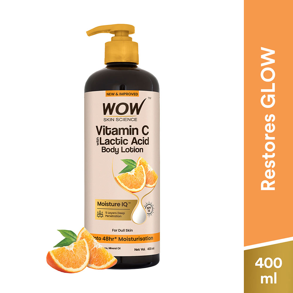 1 - WOW Skin Science Vitamin C Body Lotion,  400 ml  for All Skin Types 