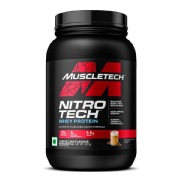 MuscleTech NitroTech Whey Protein, 910 g (2 lb), Cappuccino