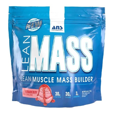 1 - ANS Performance Lean Mass Builder, 5 lb Strawberry Ice Cream