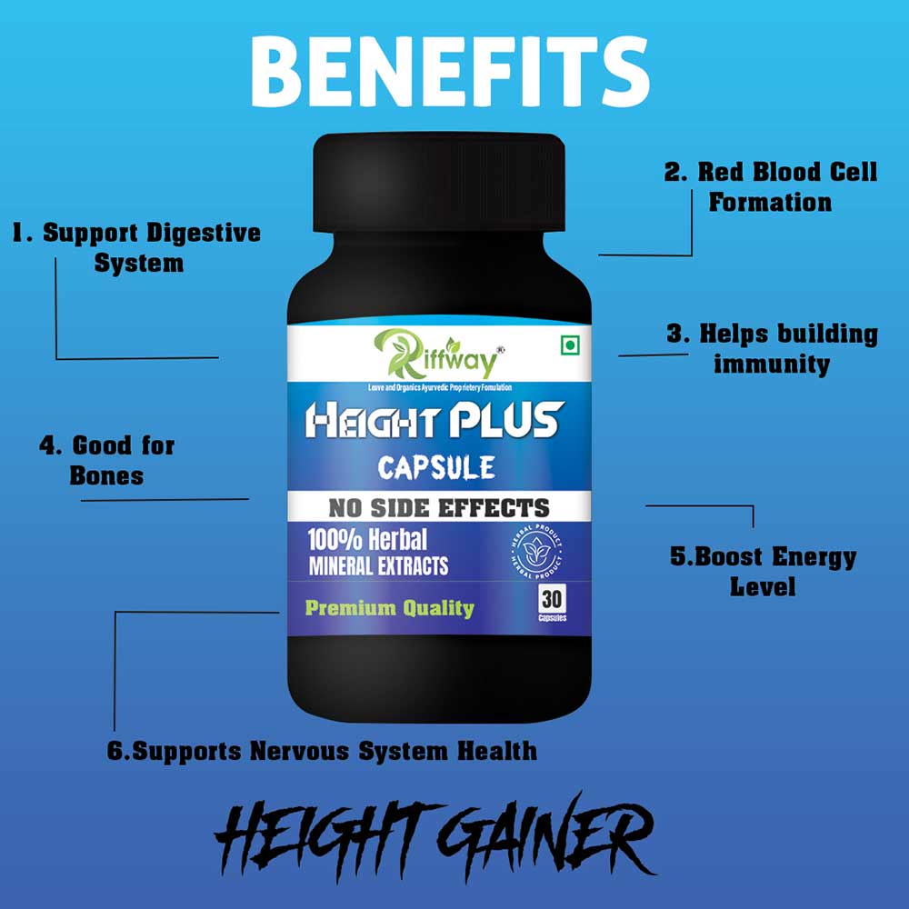 7 - Riffway Height Plus,  30 capsules 