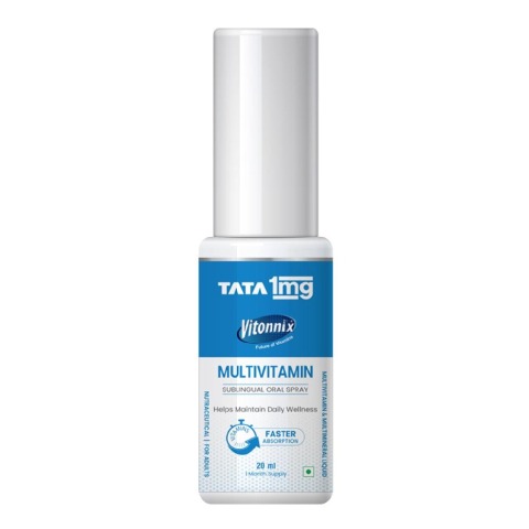 1 - Tata 1mg Vitonnix Multivitamin Oral Spray,  20 ml  Unflavoured 