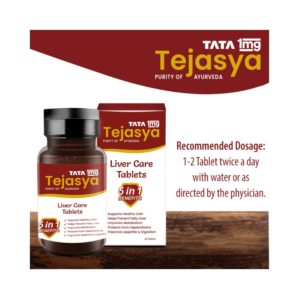 3 - Tata 1mg Tejasya Liver Care,  60 tablet(s) 