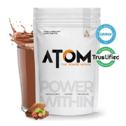 AS-IT-IS Nutrition ATOM Whey Protein with Enzymes- 2.2 lb Choco Hazel Fusion