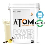 AS-IT-IS Nutrition ATOM Whey Protein with Enzymes- 8.8 lb French Vanilla