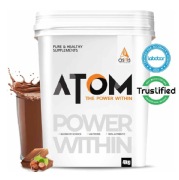 AS-IT-IS Nutrition ATOM Whey Protein with Enzymes- 8.8 lb Choco Hazel Fusion