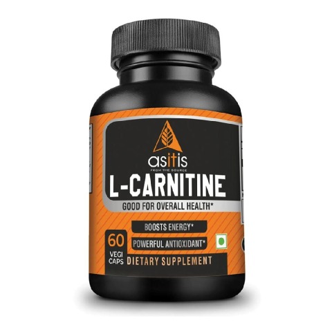 1 - AS-IT-IS Nutrition L Carnitine 500 mg, 60 capsules Unflavoured