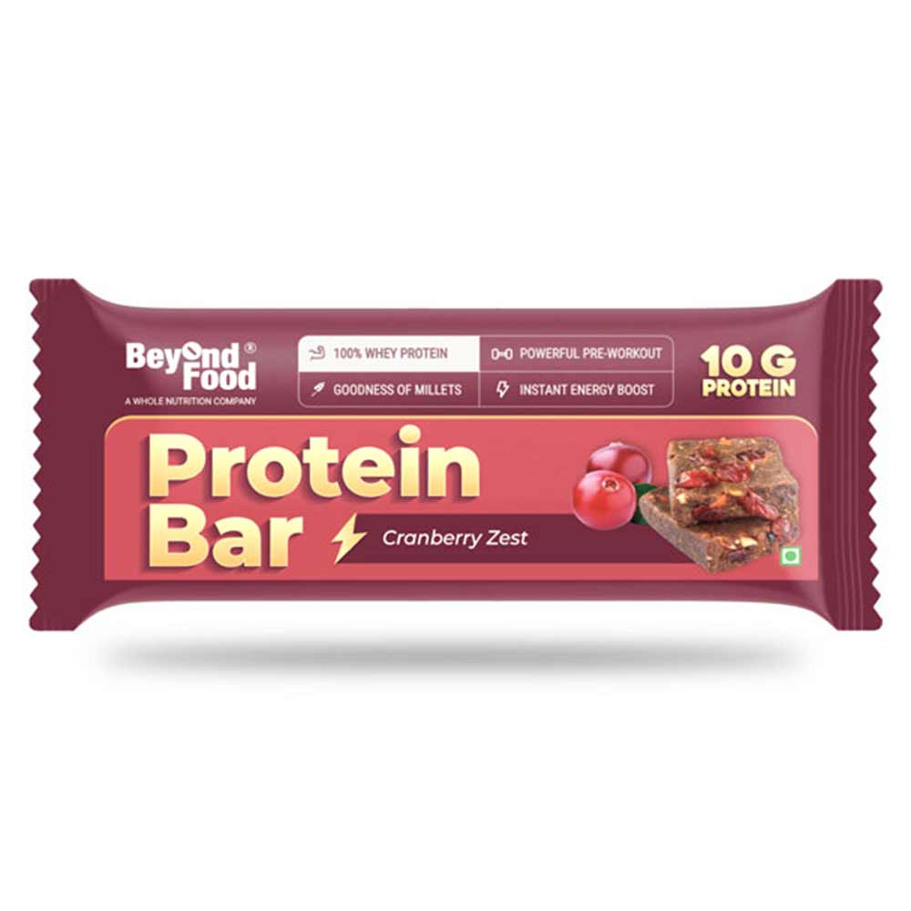 1 - Beyond Food Protein Bar,  6 bar(s)  Cranberry Zest 