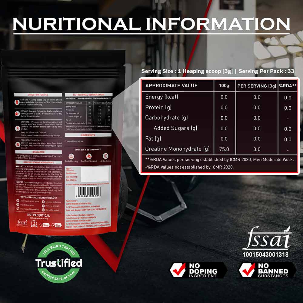 6 - Nakpro Whey Platinum Whey Protein Isolate,  2.2 lb  Chocolate with Creatine Monohydrate 0.22 lb Unflavoured 