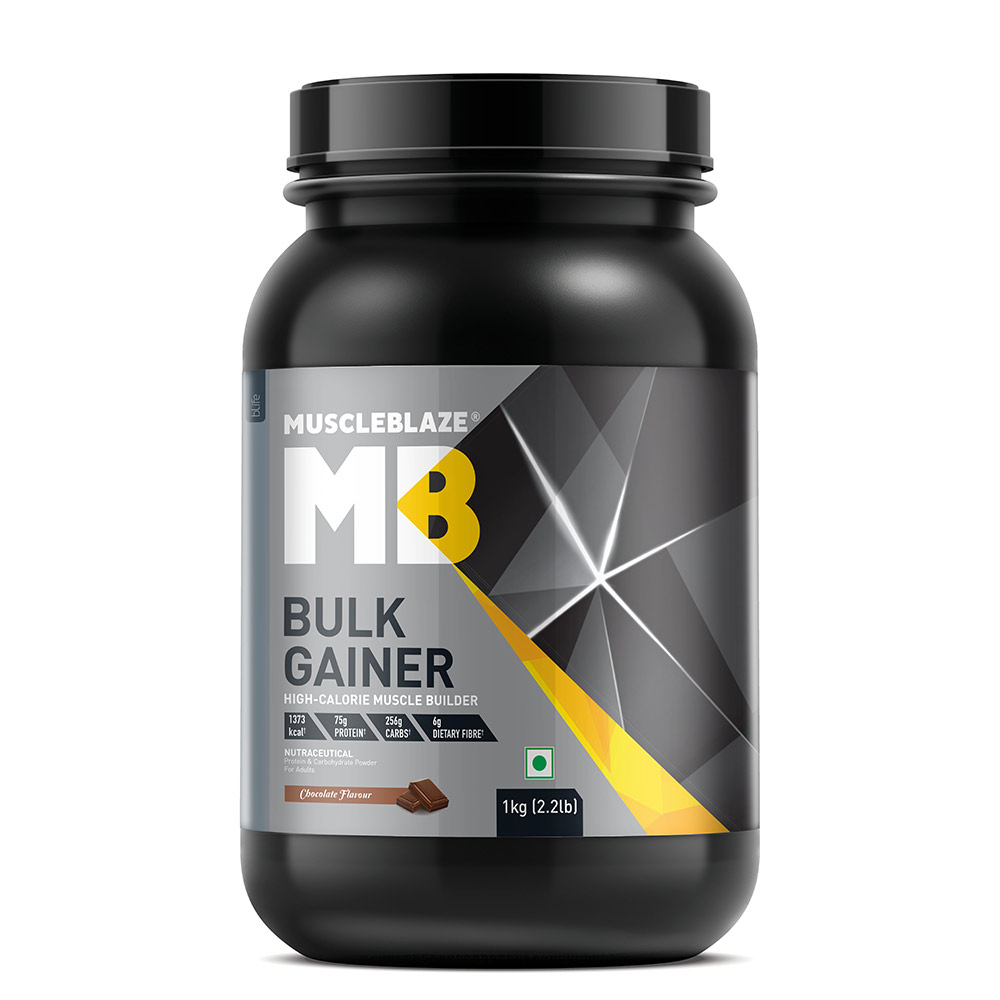 7 - MuscleBlaze Bulk Gainer with Creatine,  2.2 lb  Chocolate 
