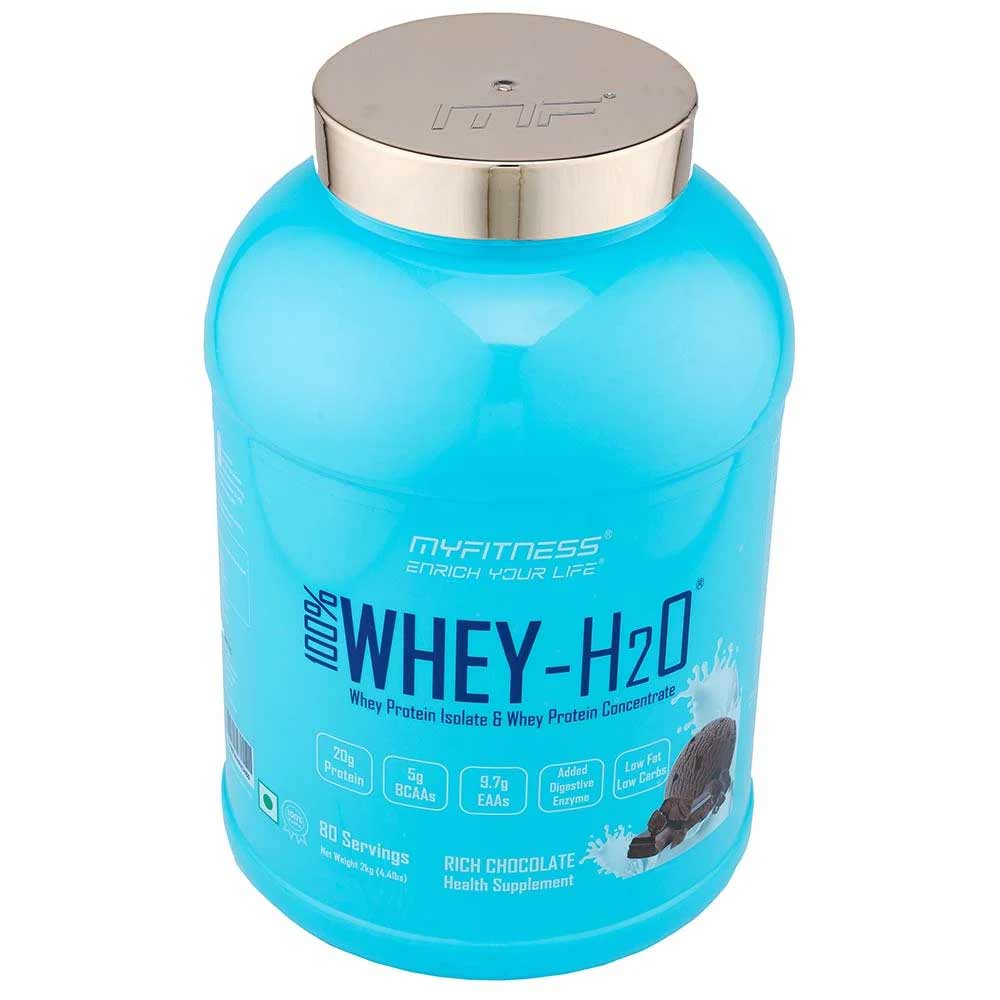 4 - MYFITNESS By Paradise 100% WHEY-H2O,  4.4 lb  Rich Chocolate 