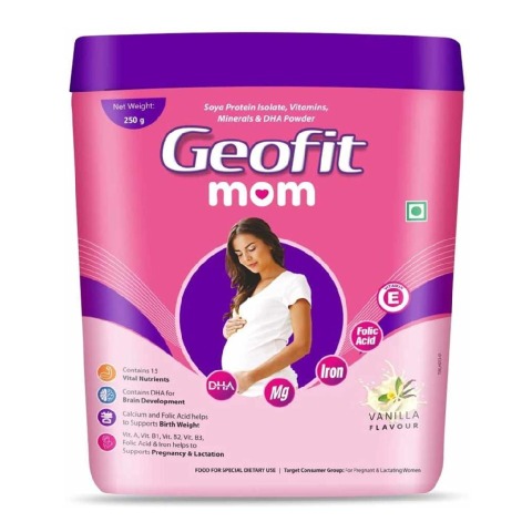 1 - Geofit Mom Protein Powder,  Vanilla  250 g 