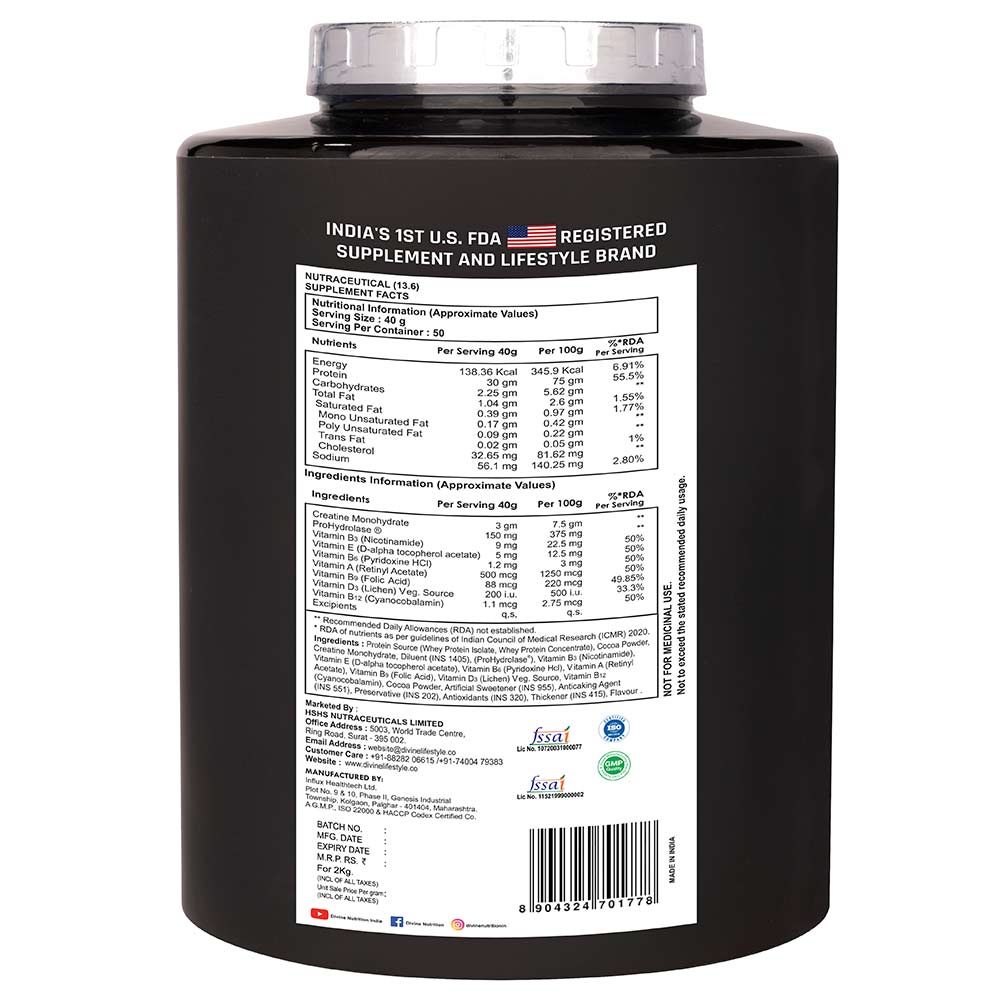 3 - Divine Nutrition Performance Series Nitramax,  4.4 lb  Choco Caramel 