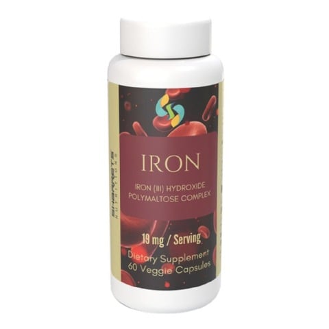 1 - Sharrets Iron (III) Hydroxide Polymaltose Complex,  60 veggie capsule(s) 