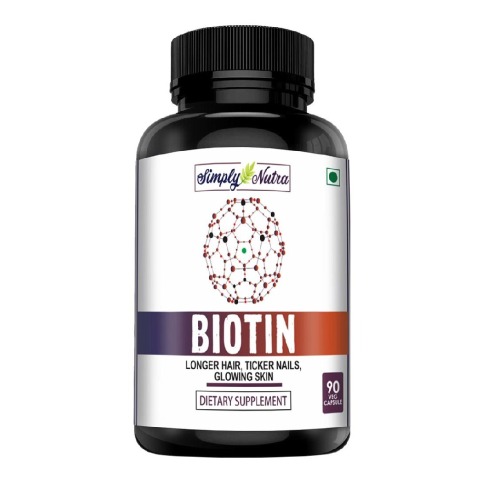 Simply Nutra Biotin,  90 capsules  Unflavoured 