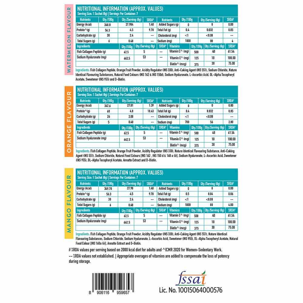 2 - HealthKart HK Vitals Skin Radiance Collagen OP,  21 Piece(s)/Pack  Multi Flavour 