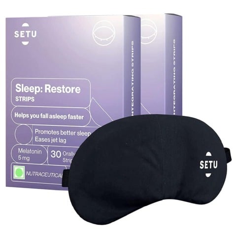 1 - Setu Sleep: Restore & Eye-Sicle Combo,  30 Strip(s)  Mint (Pack of 2) 