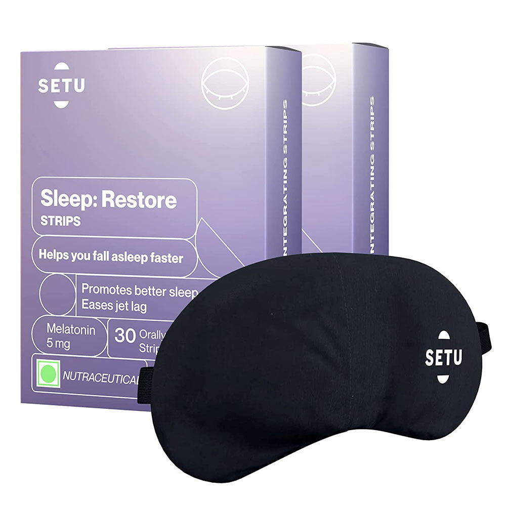 1 - Setu Sleep: Restore & Eye-Sicle Combo,  30 Strip(s)  Mint (Pack of 2) 