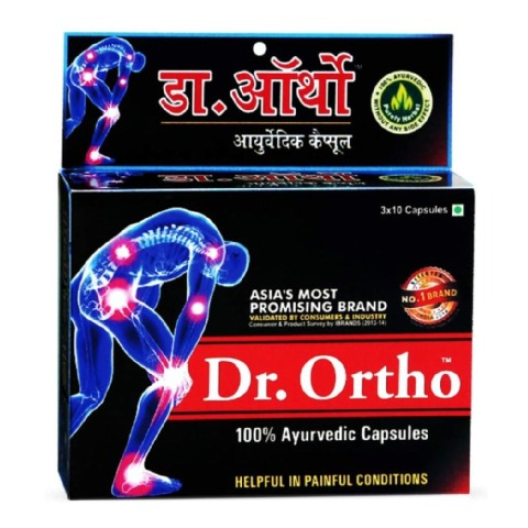 Dr.Ortho Joint Pain Ayurvedic,  30 capsules 