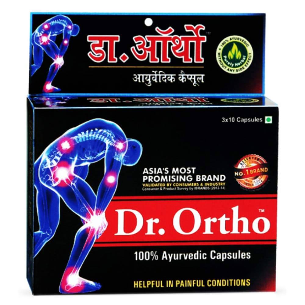 Dr.Ortho Joint Pain Ayurvedic,  30 capsules 