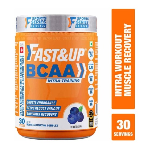1 - Fast & Up BCAA,  0.99 lb  30 Servings  Blueberry 