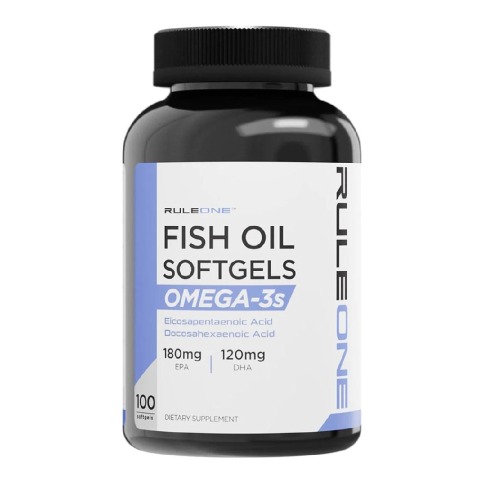 1 - Rule One Fish Oil Omega-3s,  100 softgels 