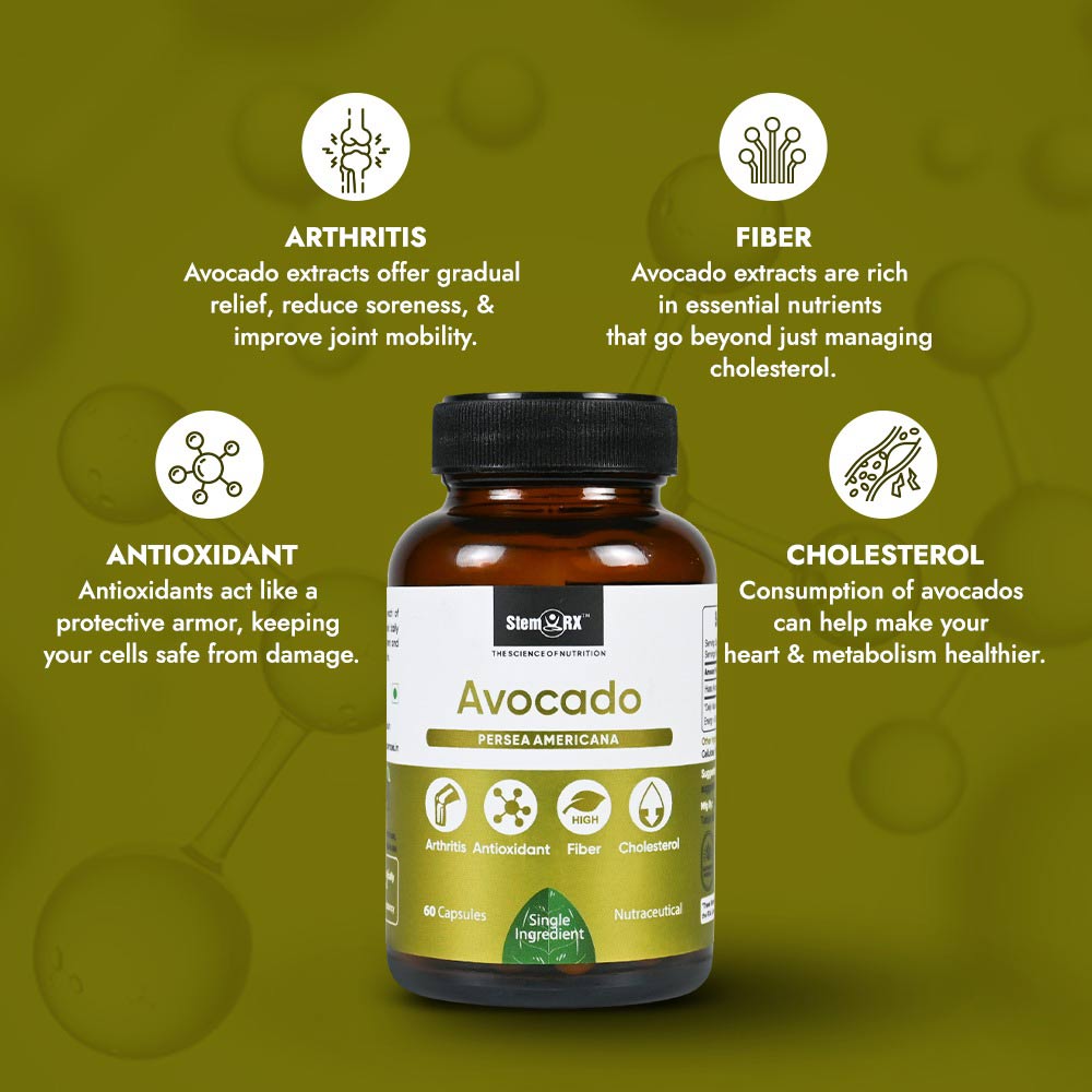 3 - StemRX Avocado,  60 capsules 