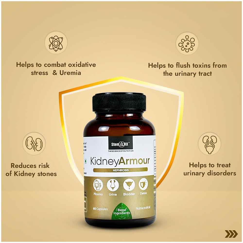 4 - StemRX Kidney Armour,  60 capsules 