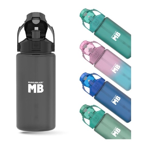 1 - MuscleBlaze Gallonator,  Stealth Black  2 L 