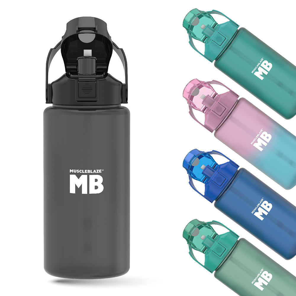 1 - MuscleBlaze Gallonator,  Stealth Black  2 L 