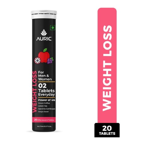 1 - Auric Weight Loss Effervescent Red Apple,  20 tablet(s) 